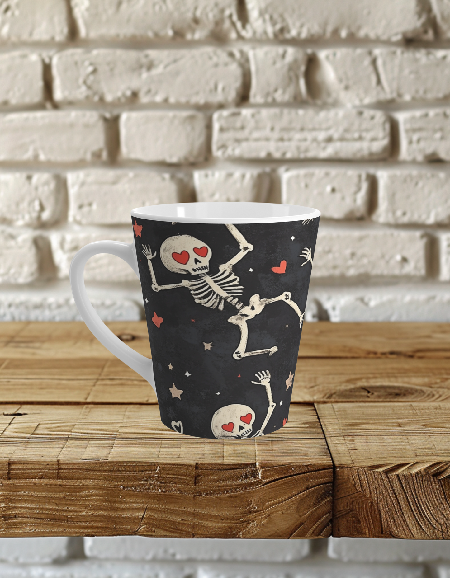 Skeleton Latte Mug