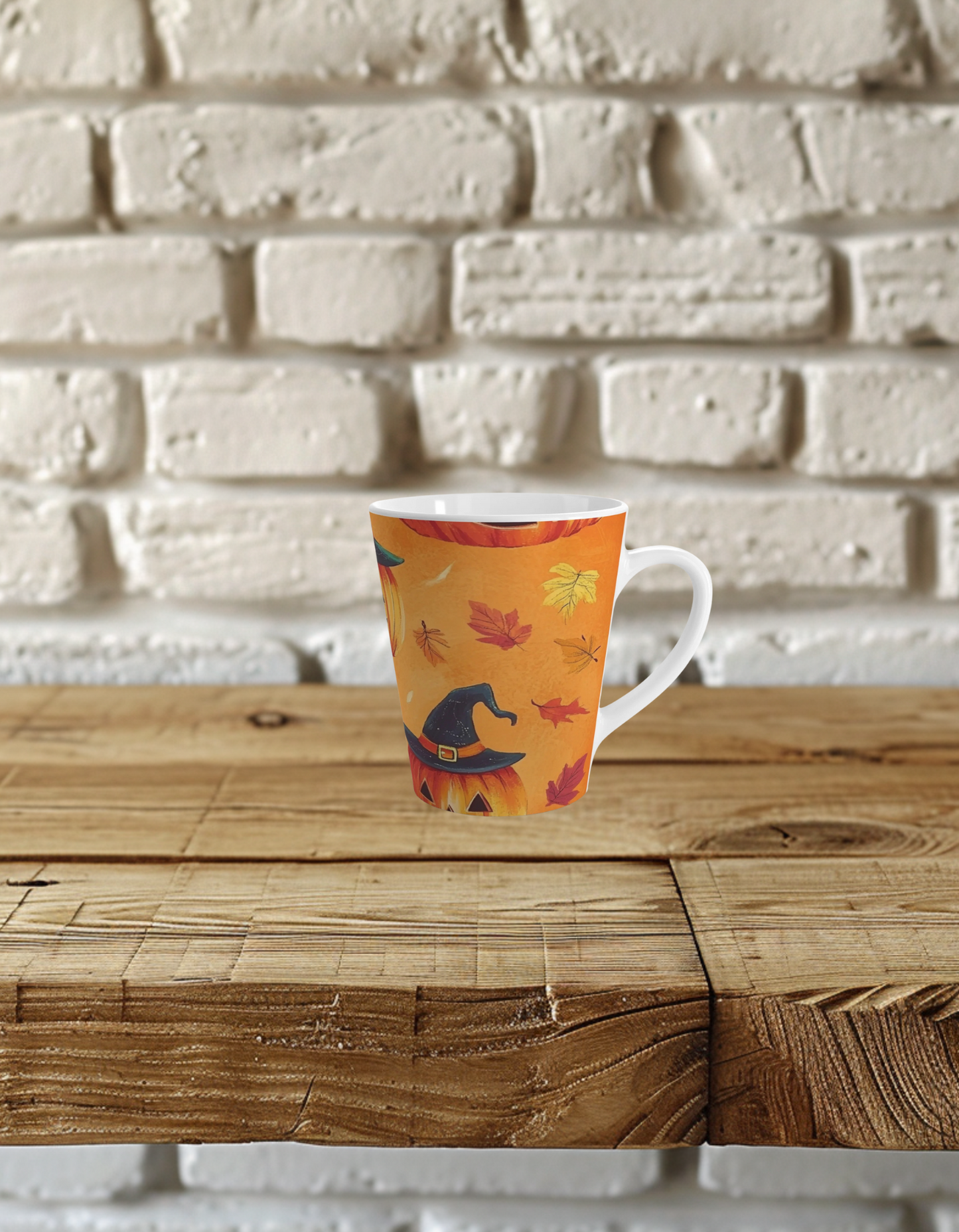 Pumpkin Head Latte Mug