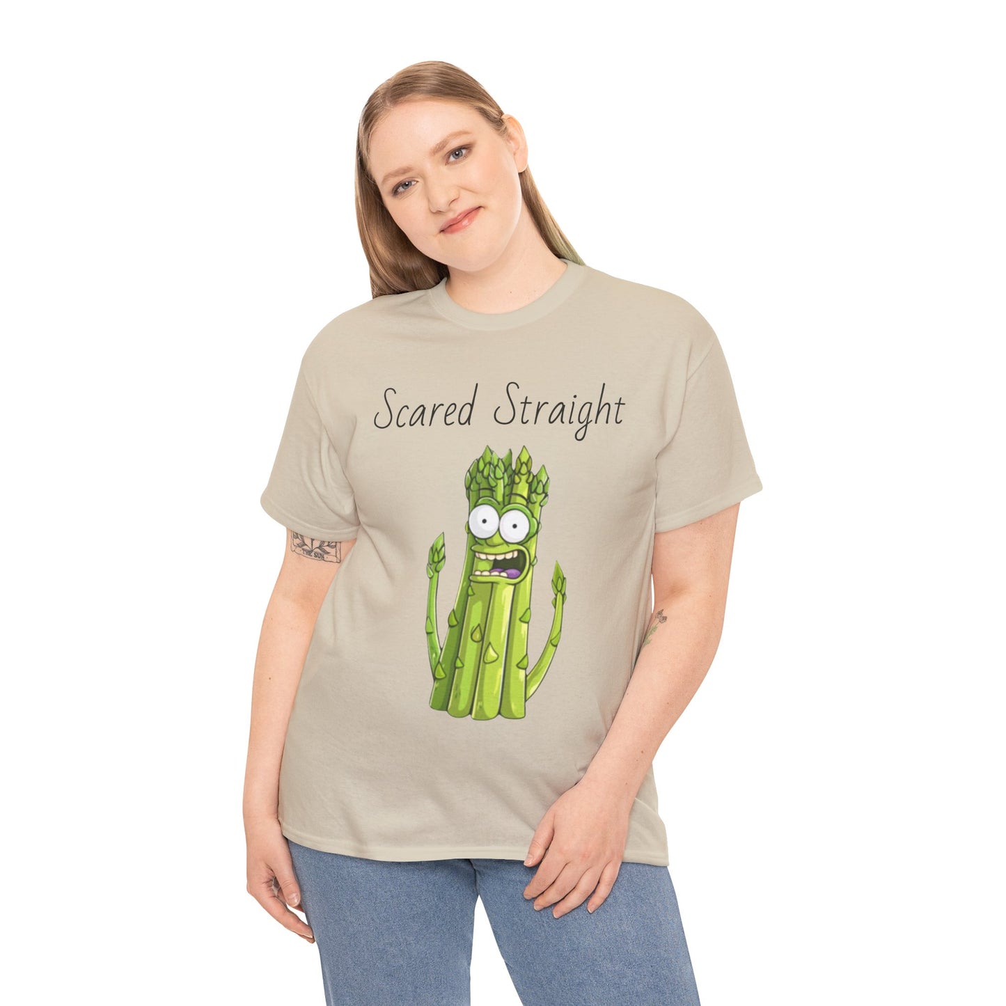 Scared Straight Unisex Heavy Cotton Tee