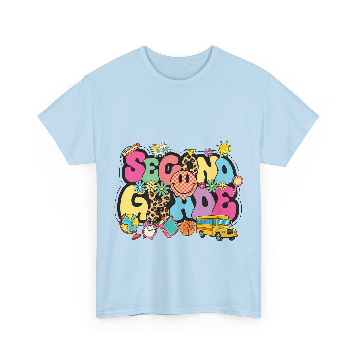 Second Grade Unisex Heavy Cotton Tee