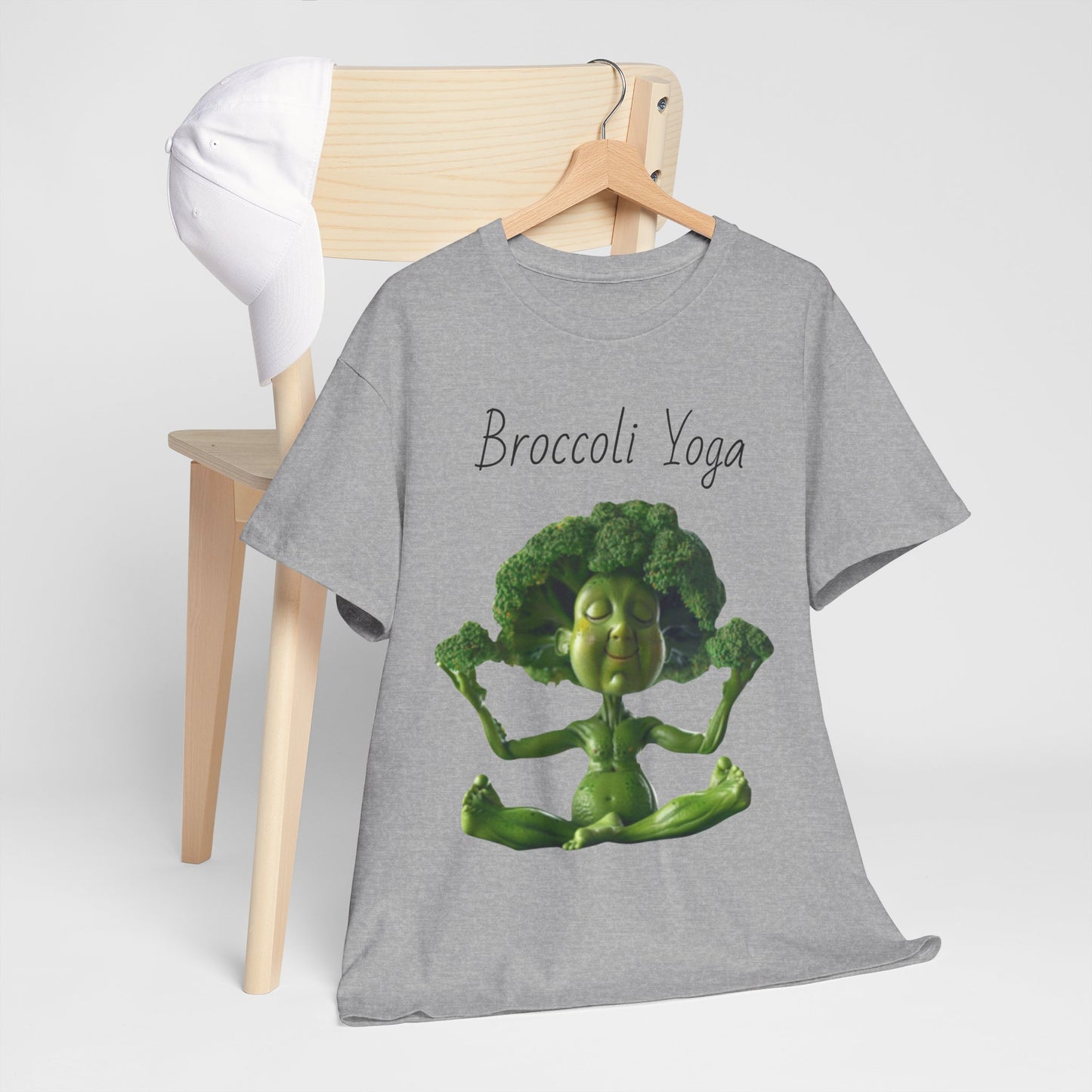 Broccoli Yoga Unisex Heavy Cotton Tee