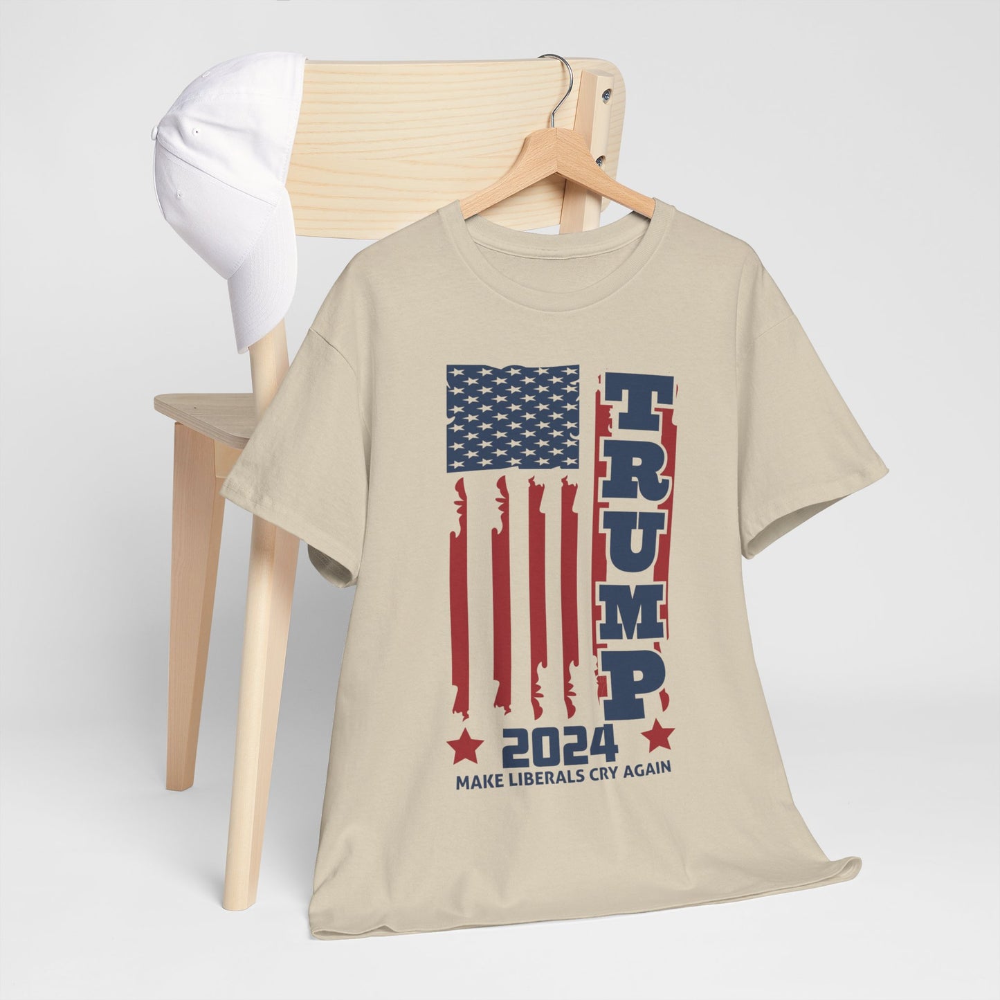 Trump 2024 A Unisex Heavy Cotton Tee