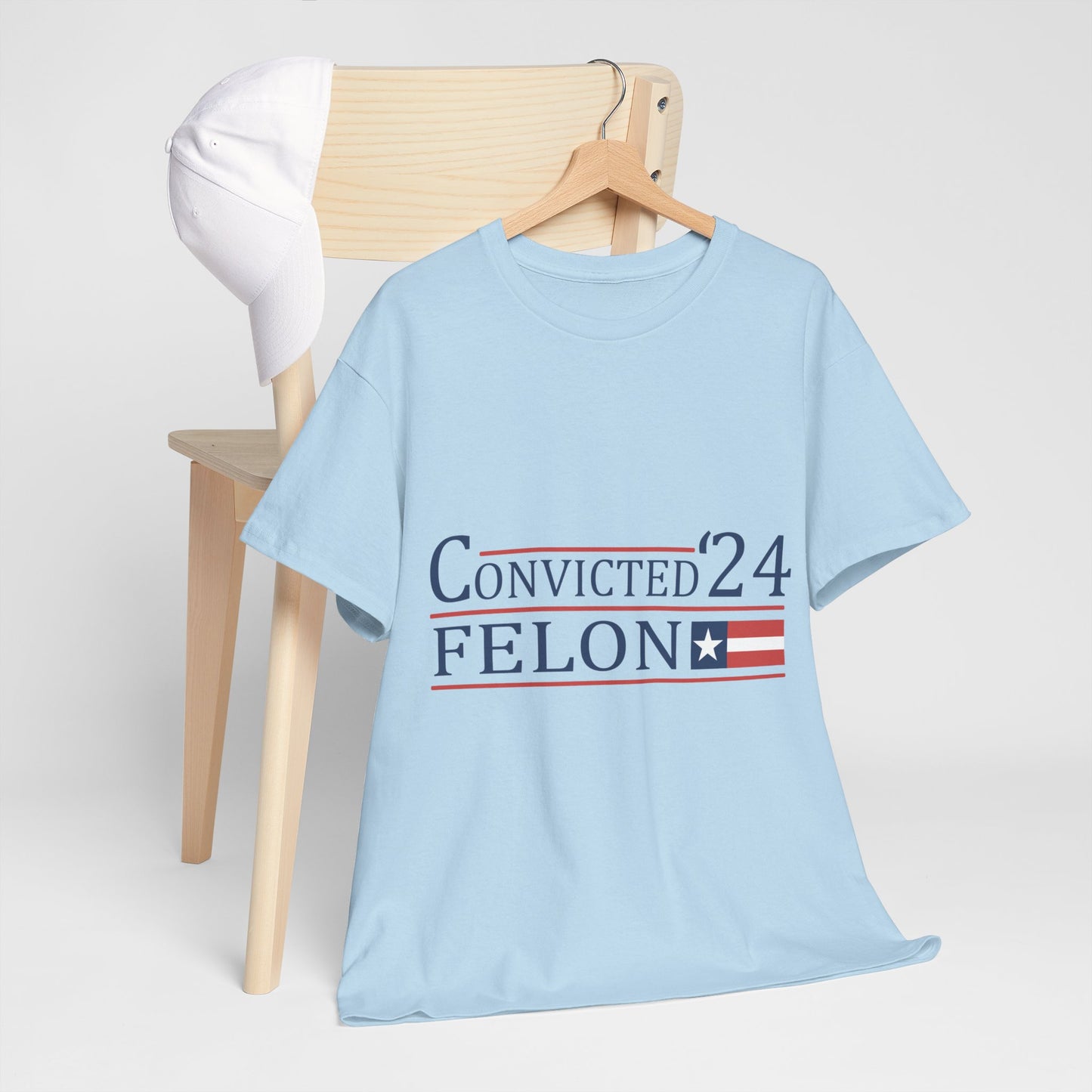 Convicted Felon Unisex Heavy Cotton Tee