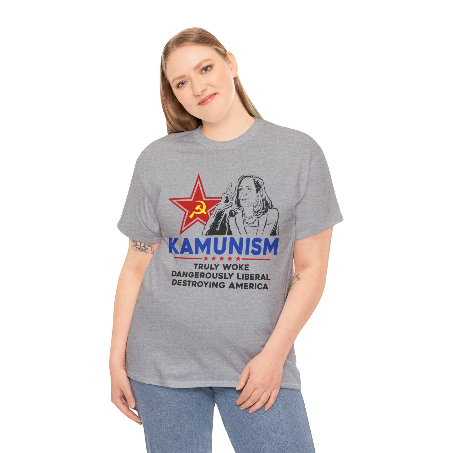 Kamunism2 Unisex Heavy Cotton Tee