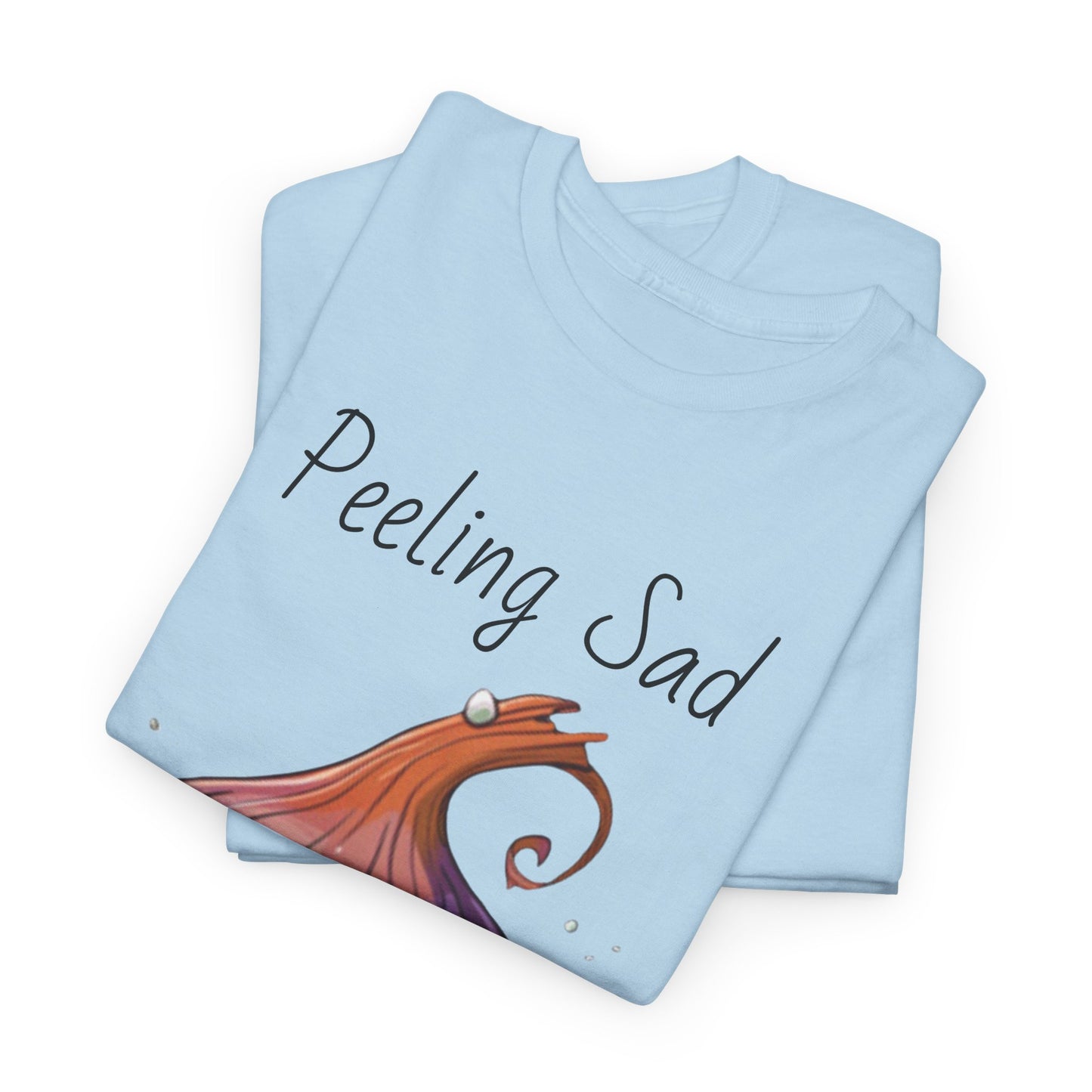 Peeling Sad Unisex Heavy Cotton Tee