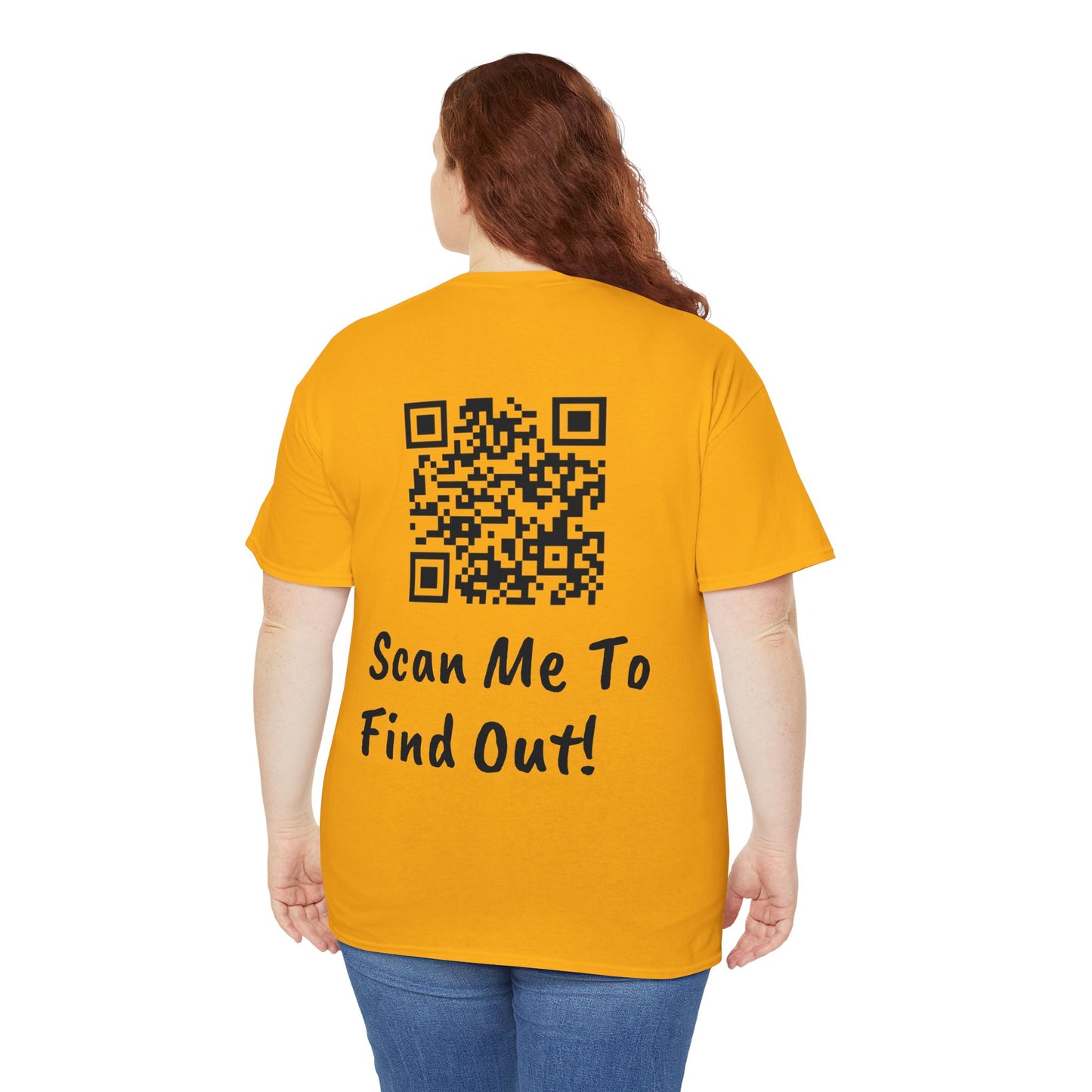 QR Code Unisex Heavy Cotton Tee