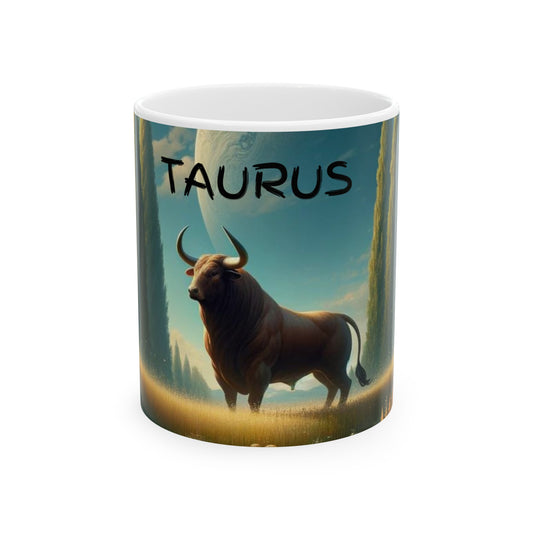 TAURUS Ceramic Mug, 11oz