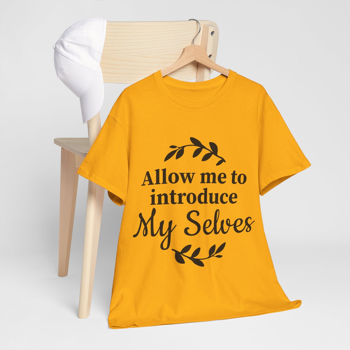 Allow Me To Introduce My Selves Unisex Heavy Cotton Tee