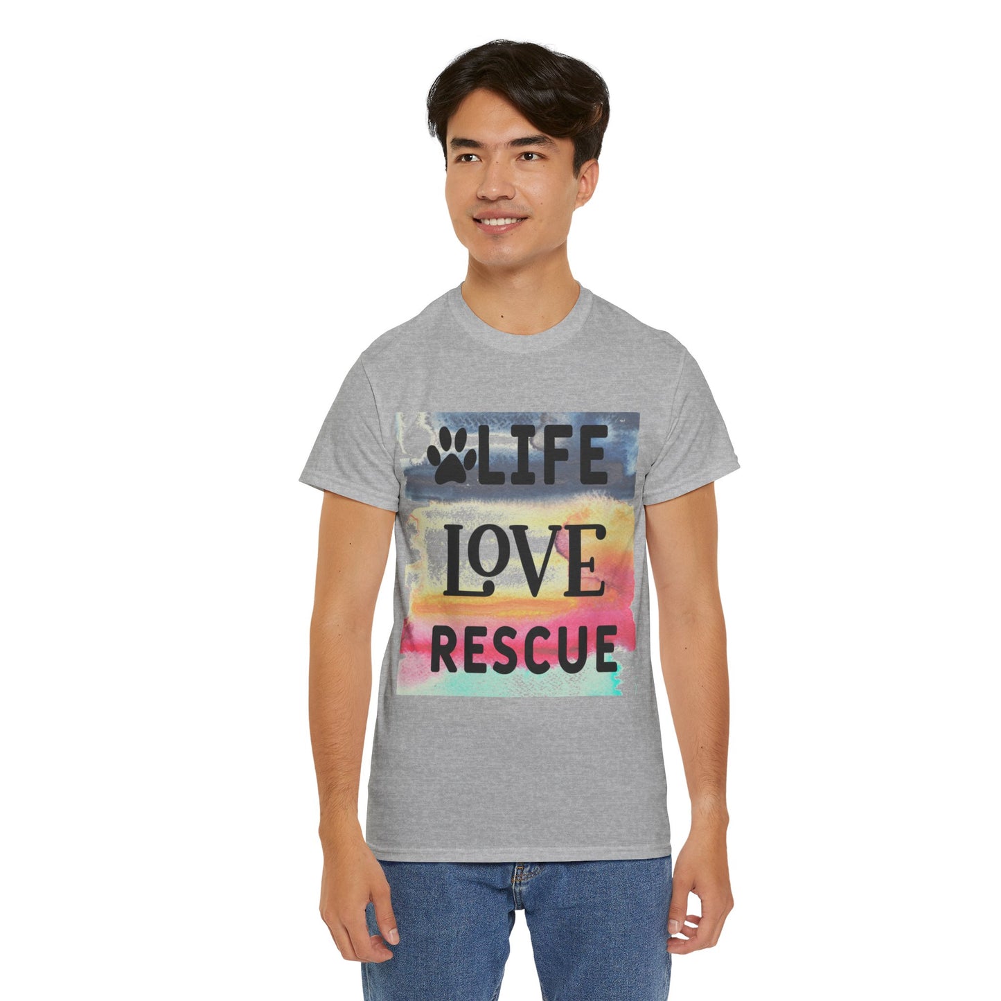 Life Love Rescue Unisex Heavy Cotton Tee