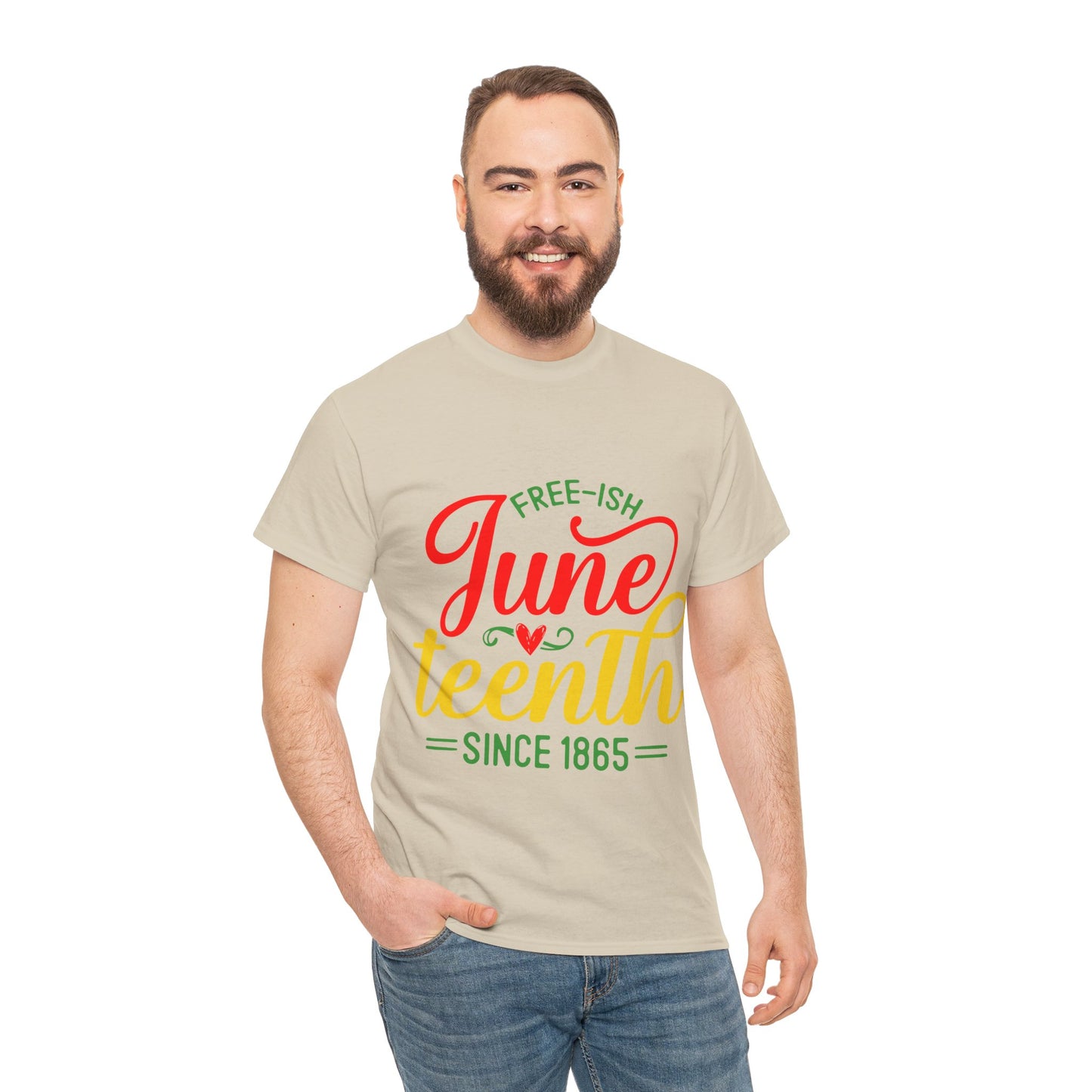 Juneteenth Free-ish Unisex Heavy Cotton Tee