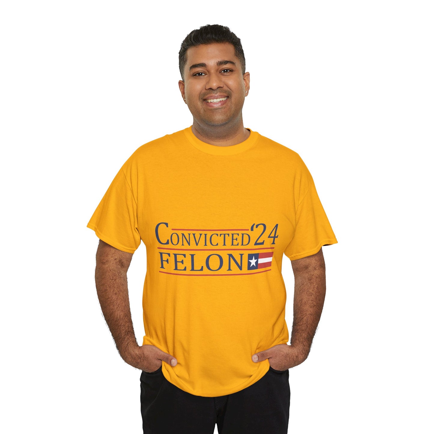 Convicted Felon Unisex Heavy Cotton Tee