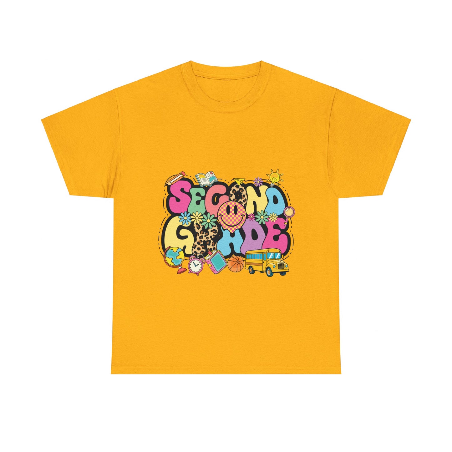 Second Grade Unisex Heavy Cotton Tee