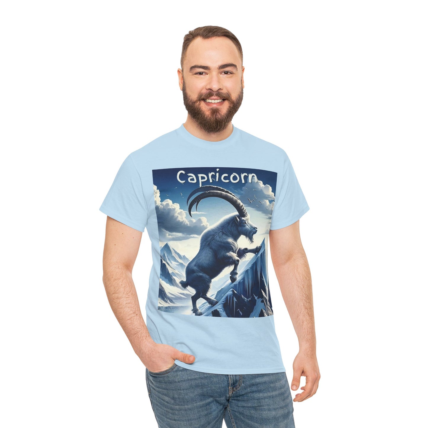 Capricorn Unisex Heavy Cotton Tee