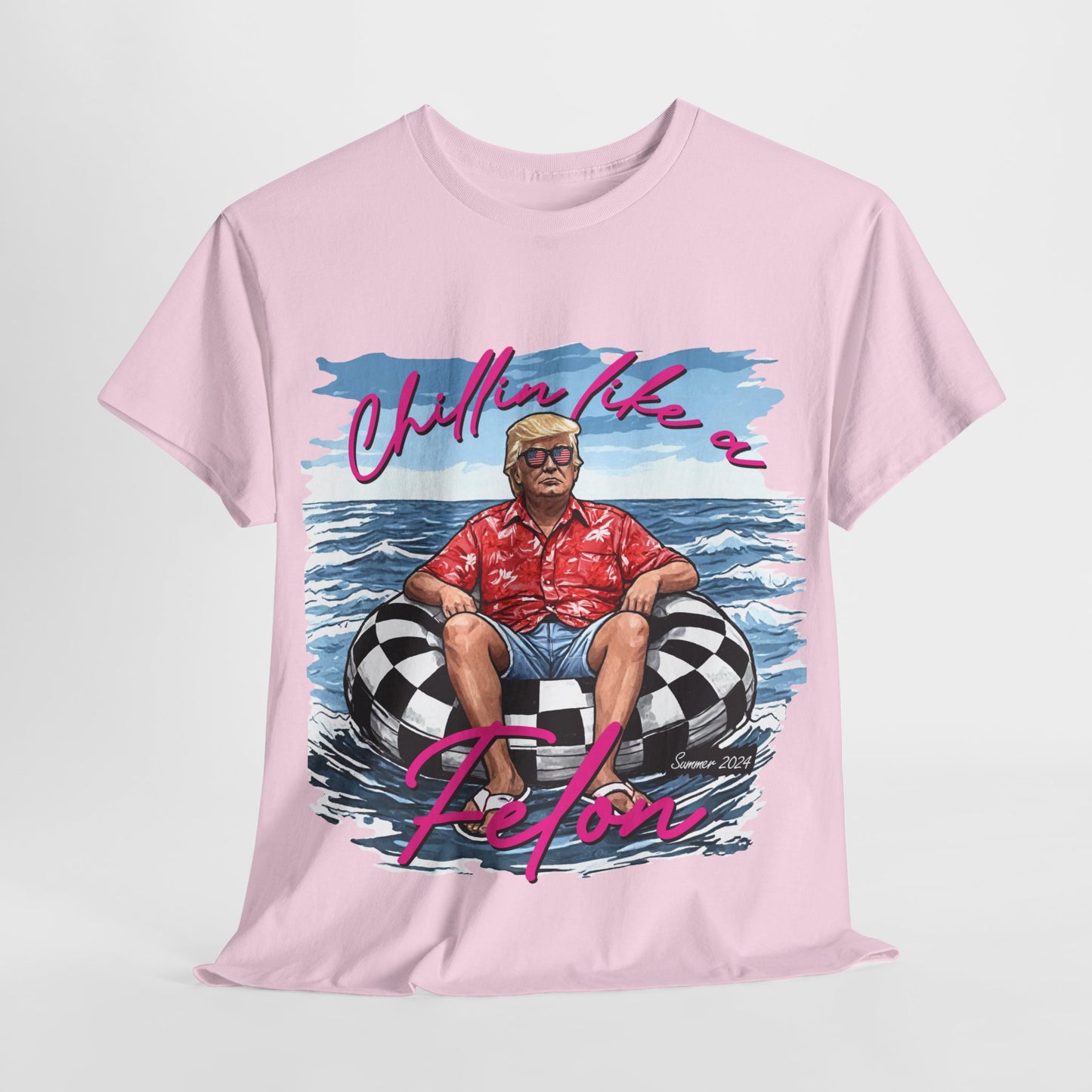 Trump Chillin' Unisex Heavy Cotton Tee