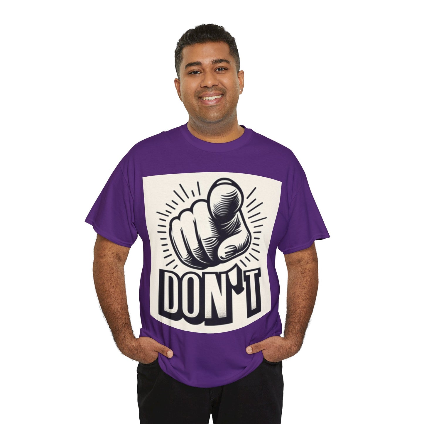 Don't Finger Unisex Heavy Cotton Tee