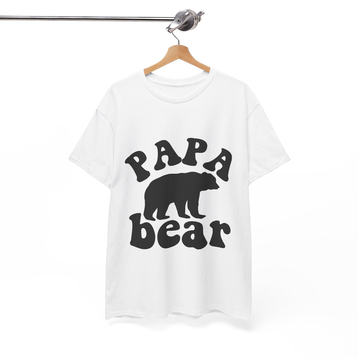 Papa Bear Unisex Heavy Cotton Tee