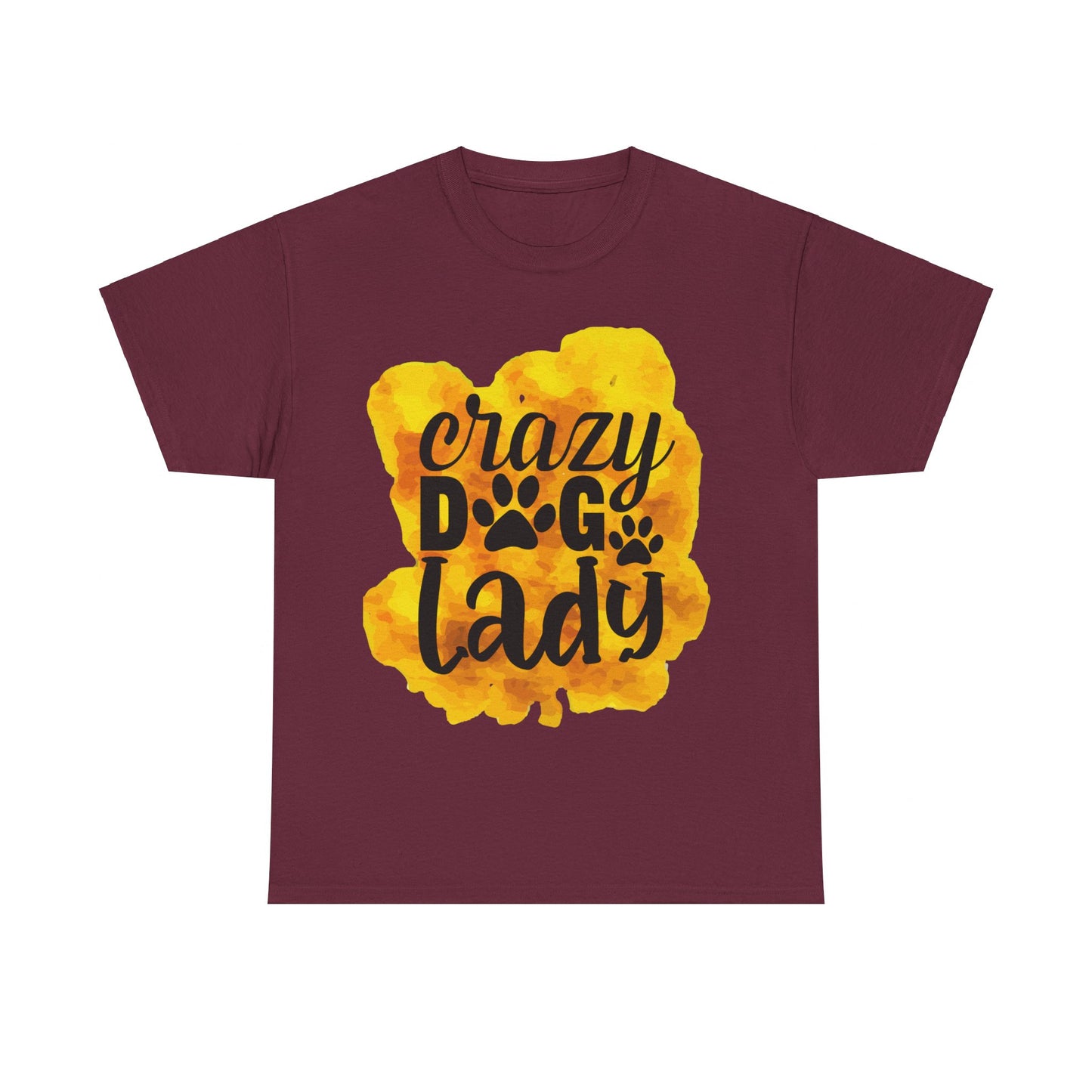 Crazy Dog Lady Unisex Heavy Cotton Tee