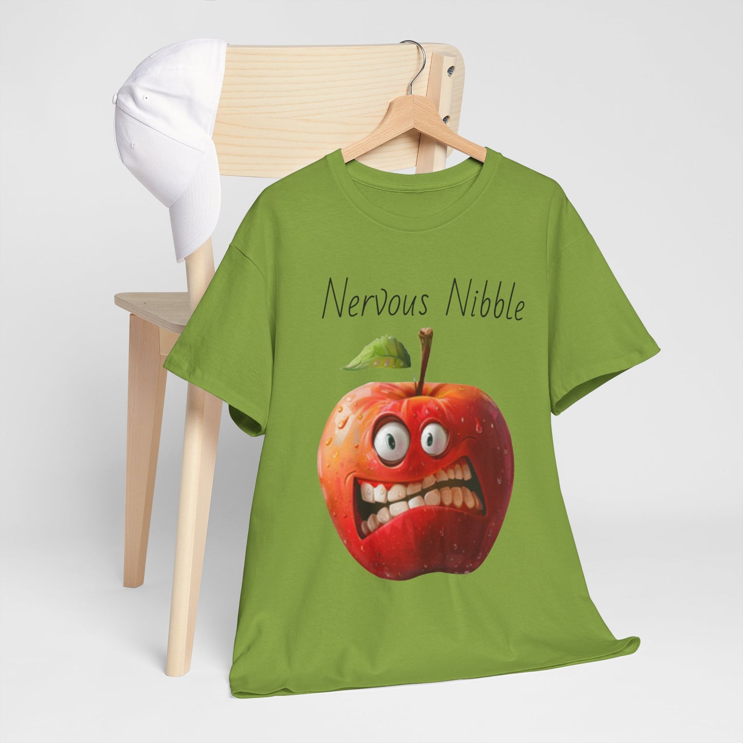 Nervous Nibble Unisex Heavy Cotton Tee