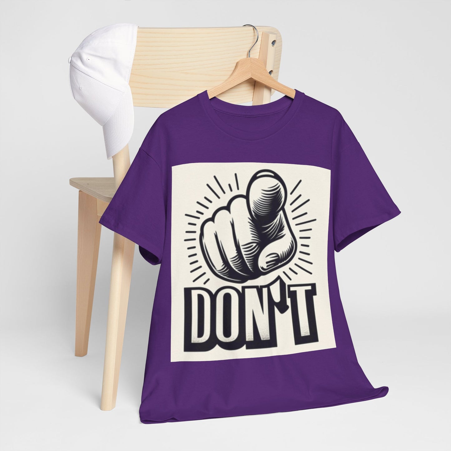 Don't Finger Unisex Heavy Cotton Tee