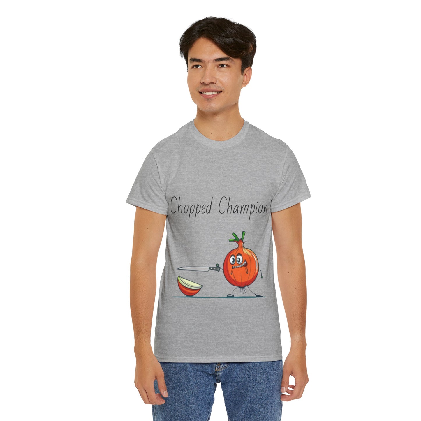 Chopped Champion Unisex Heavy Cotton Tee