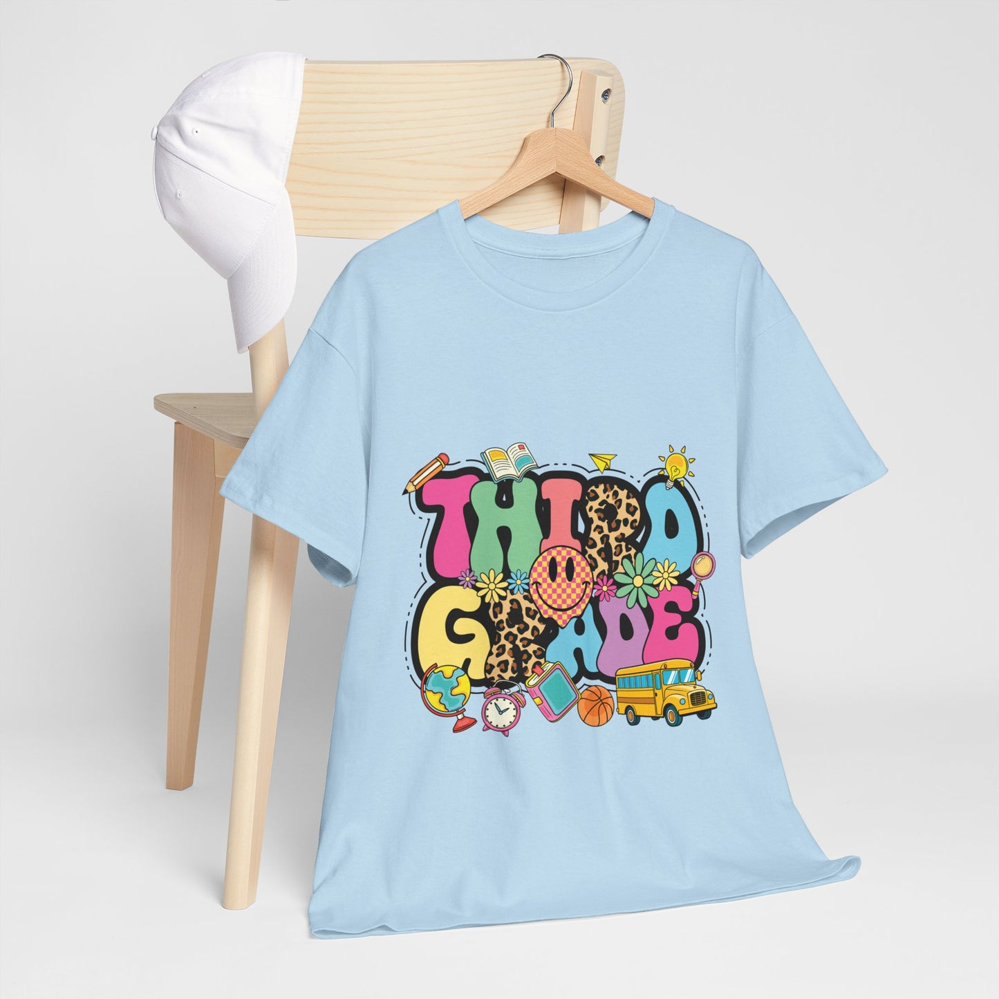 Third Grade Unisex Heavy Cotton Tee