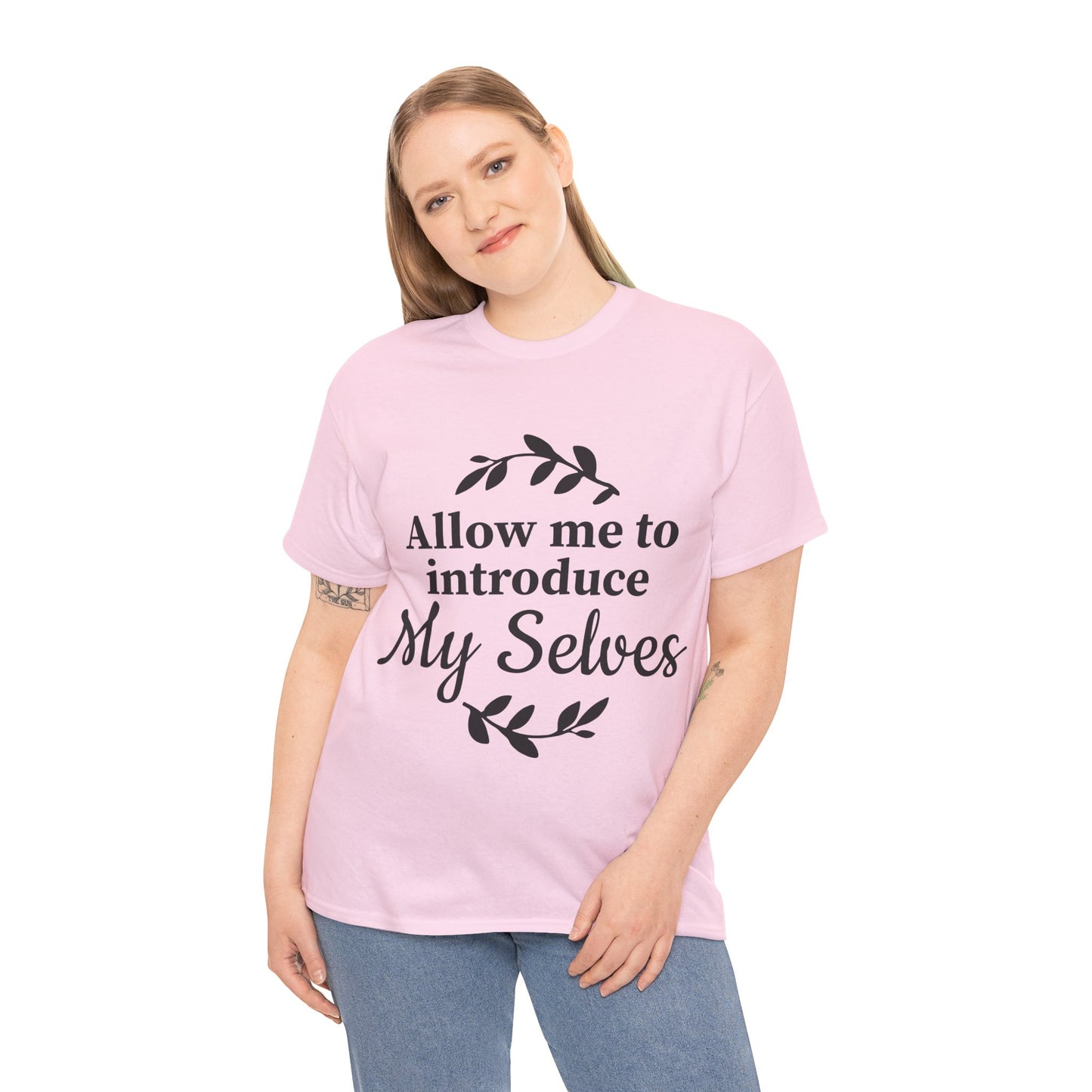 Allow Me To Introduce My Selves Unisex Heavy Cotton Tee