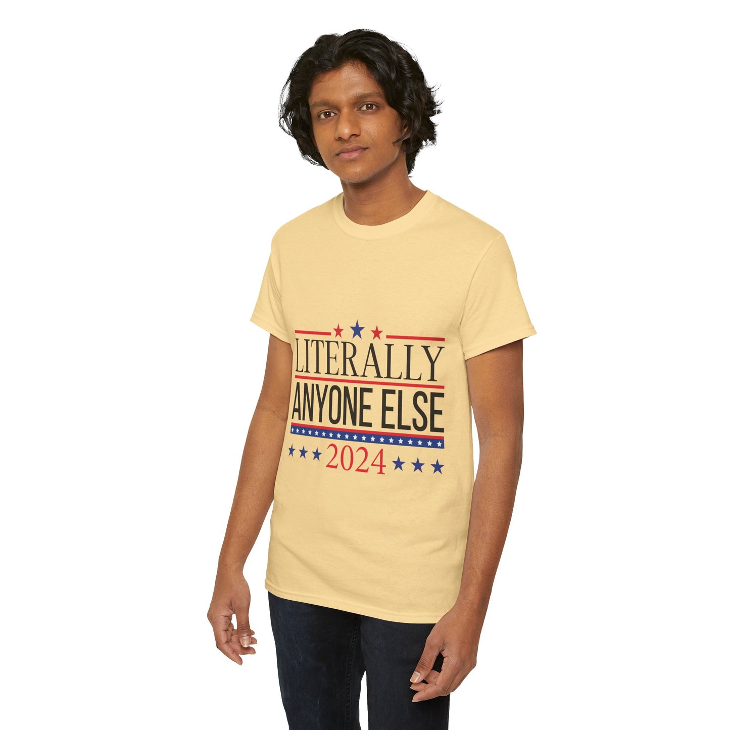 Anyone Else 2024 Unisex Heavy Cotton Tee