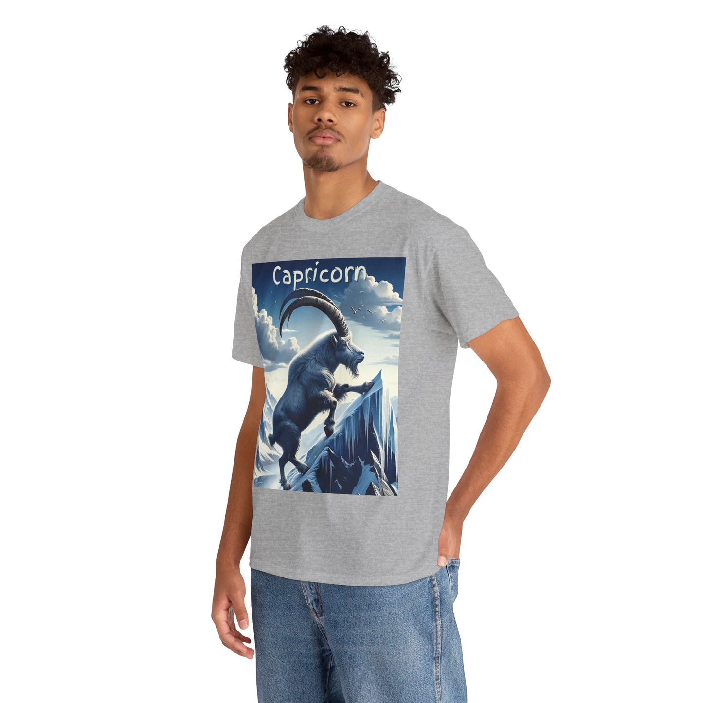 Capricorn Unisex Heavy Cotton Tee