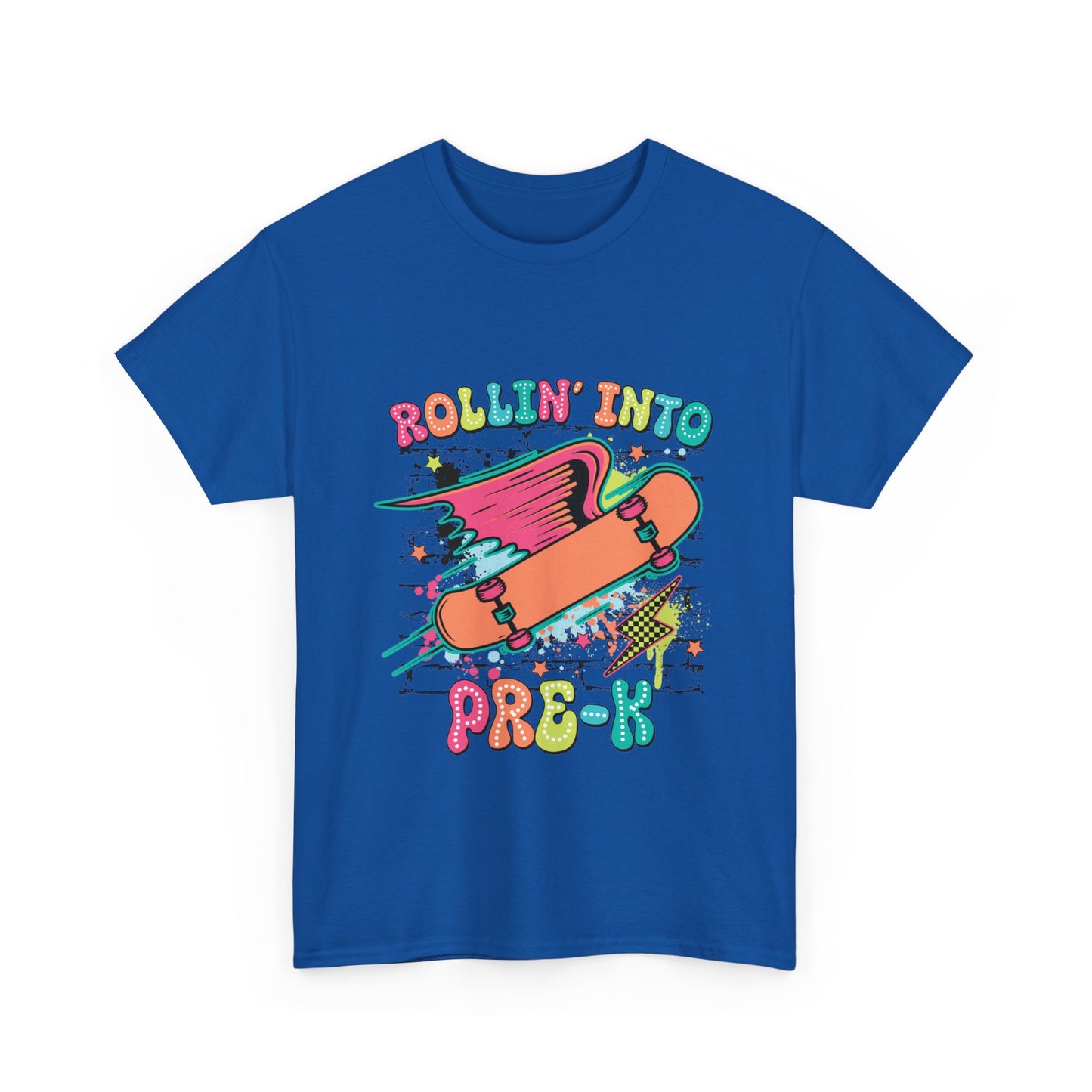 Rockin Into Pre K Unisex Heavy Cotton Tee