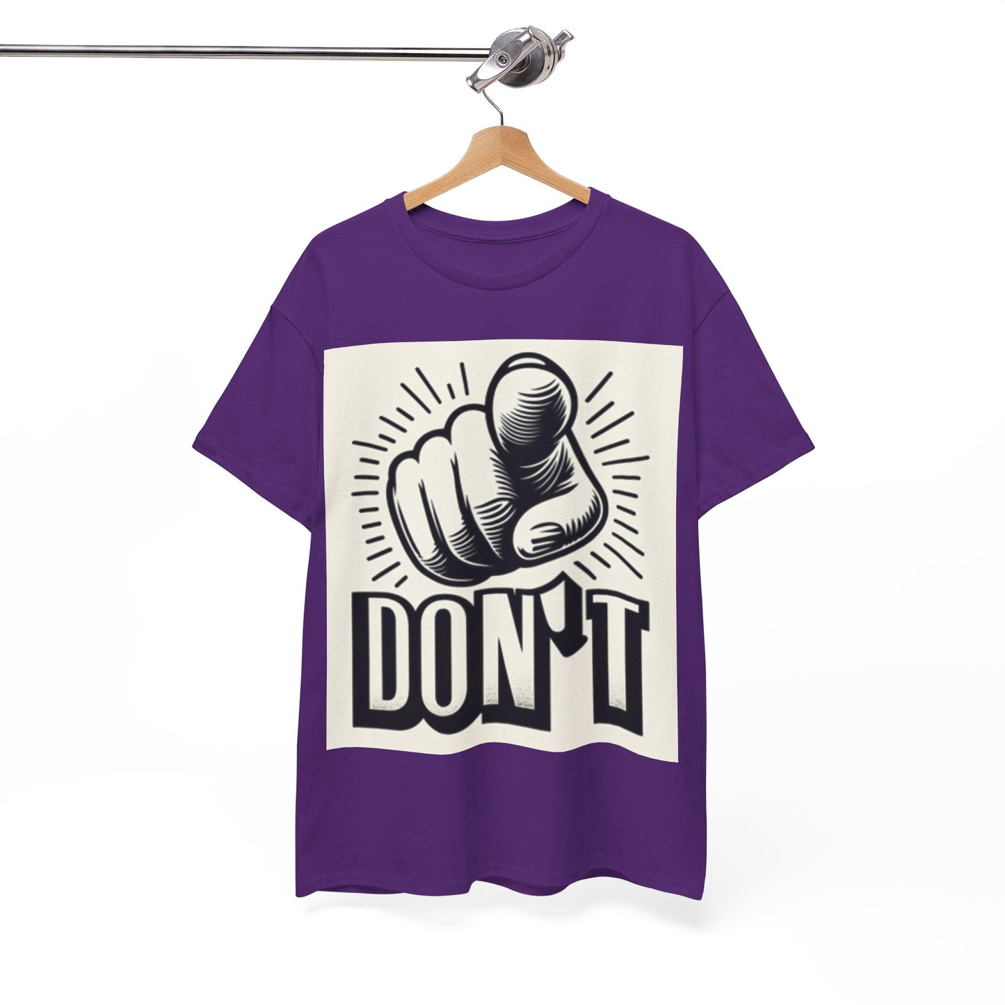 Don't Finger Unisex Heavy Cotton Tee