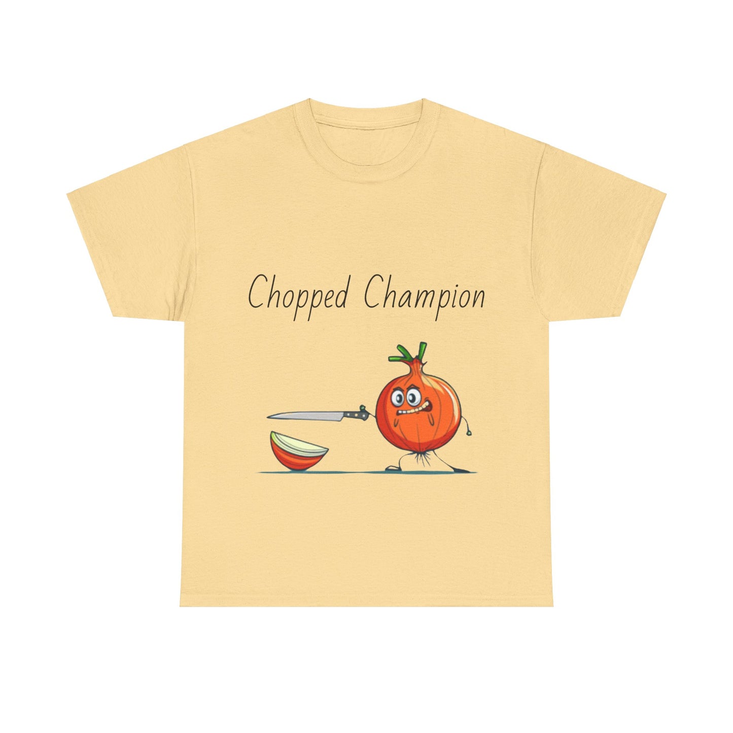 Chopped Champion Unisex Heavy Cotton Tee