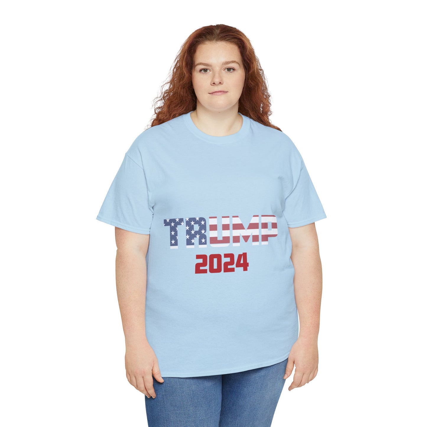 Trump 2024 B Unisex Heavy Cotton Tee