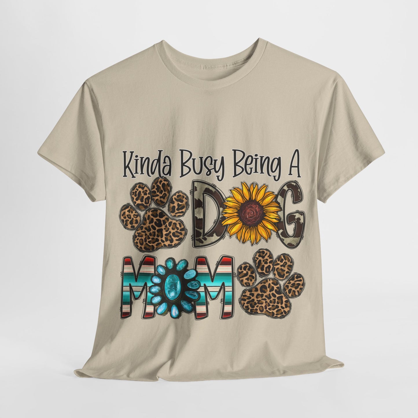 Busy Dog Mom Unisex Heavy Cotton Tee