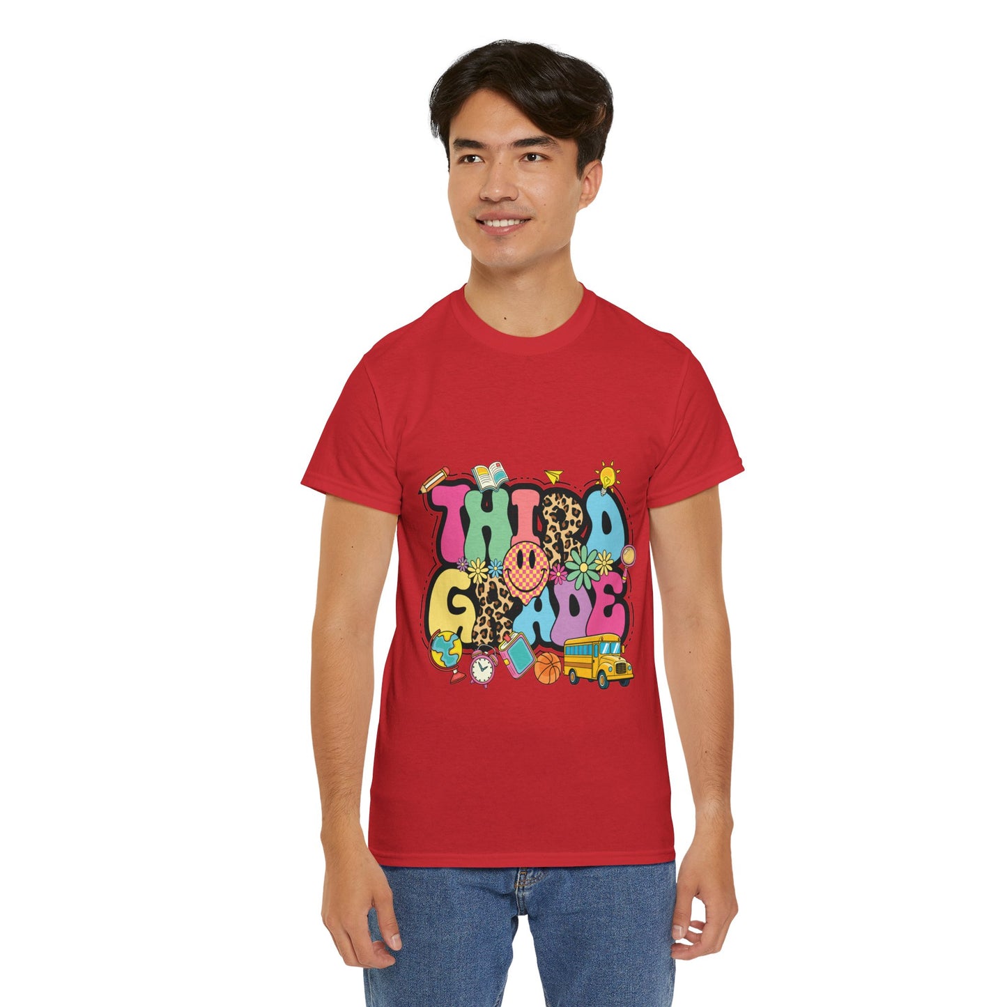 Third Grade Unisex Heavy Cotton Tee