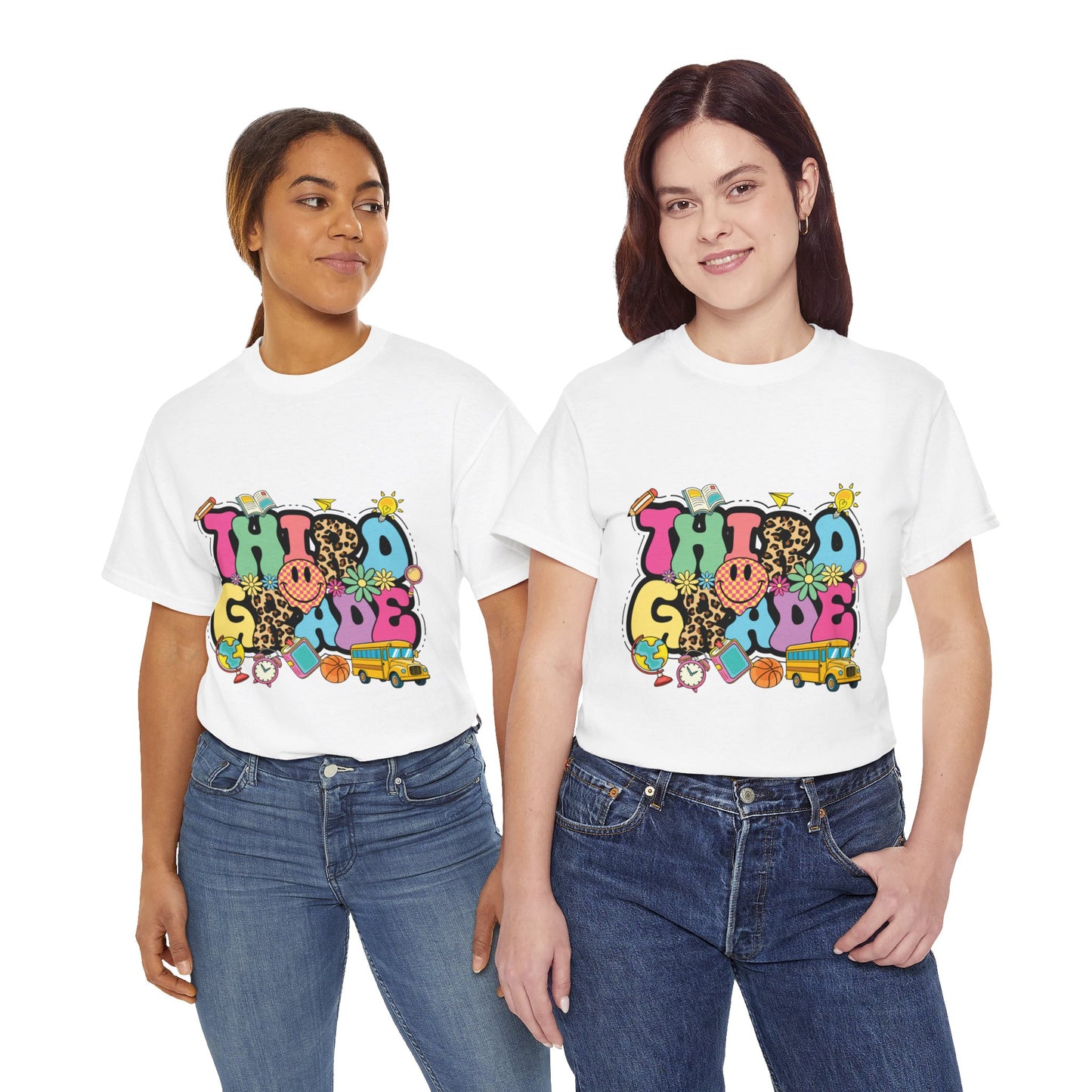 Third Grade Unisex Heavy Cotton Tee