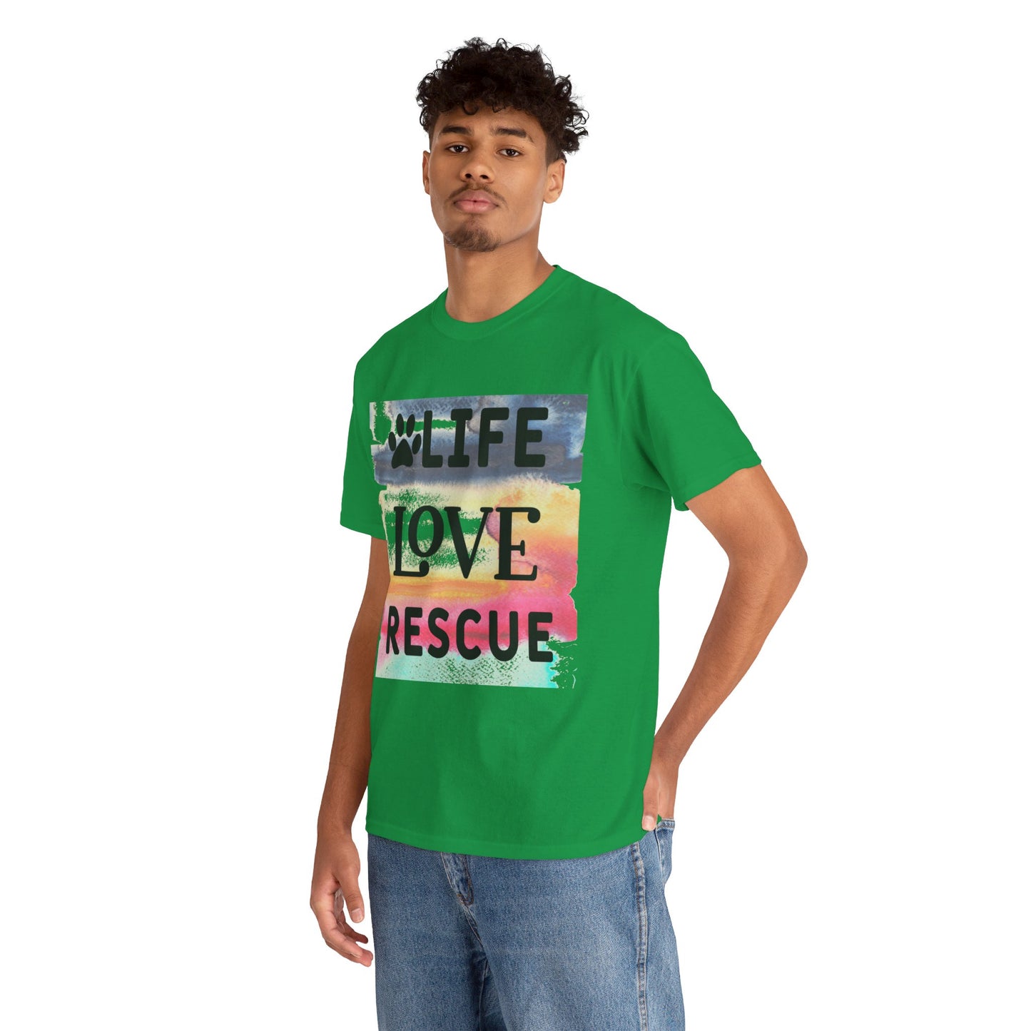 Life Love Rescue Unisex Heavy Cotton Tee