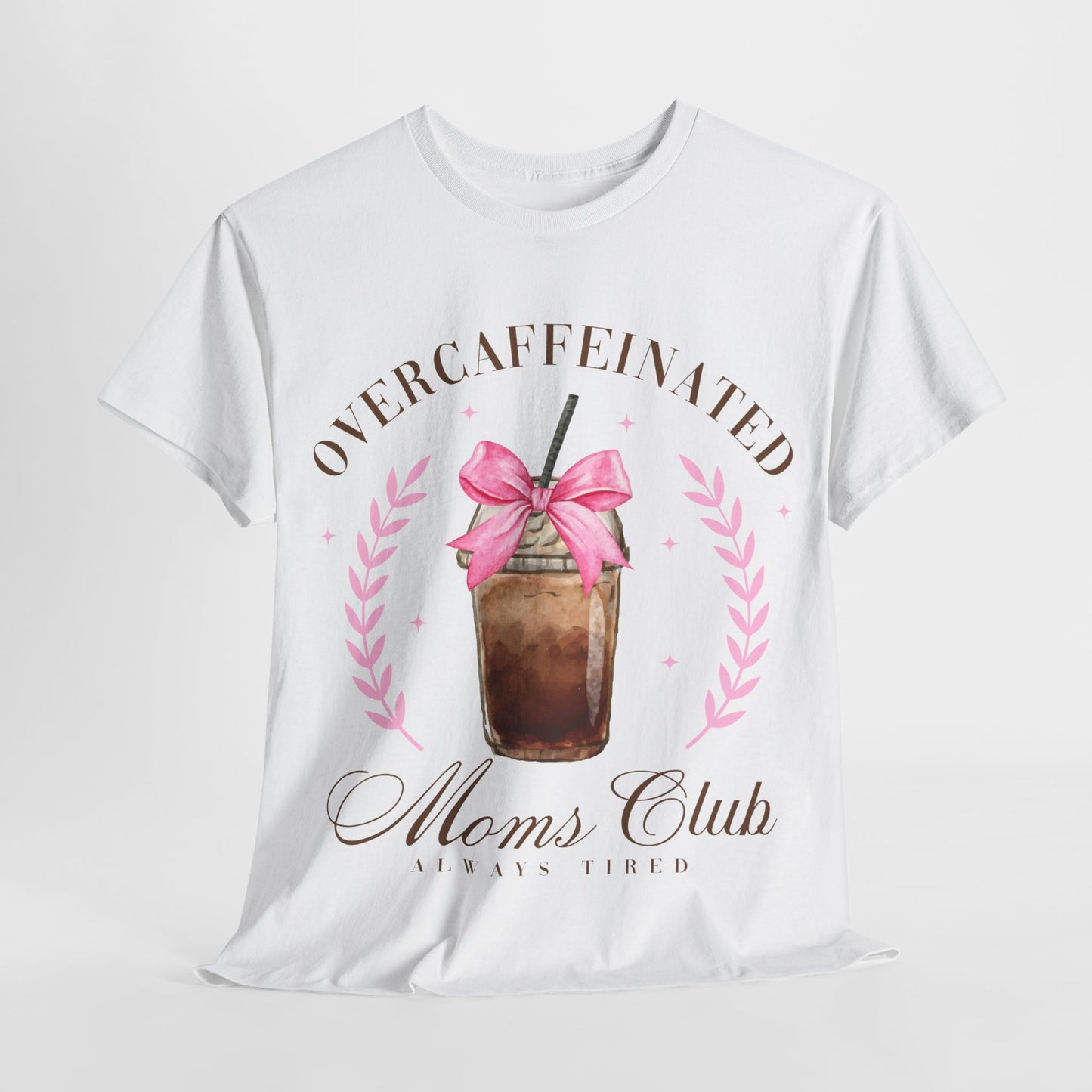 Over-caffeinated Mom Unisex Heavy Cotton Tee