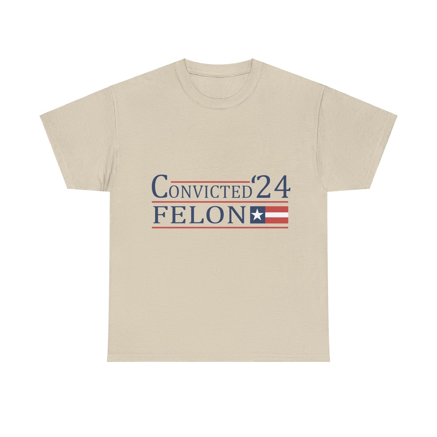 Convicted Felon Unisex Heavy Cotton Tee