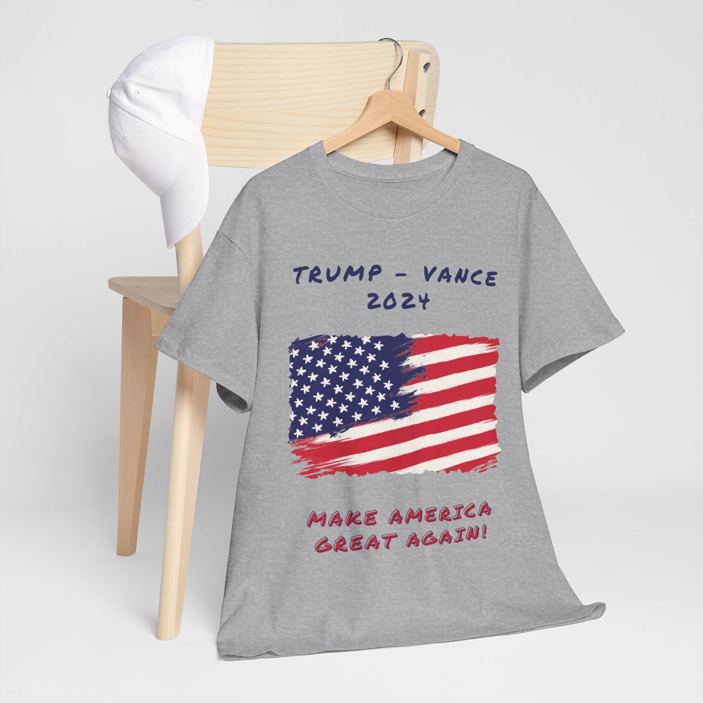 Trump Vance Unisex Heavy Cotton Tee