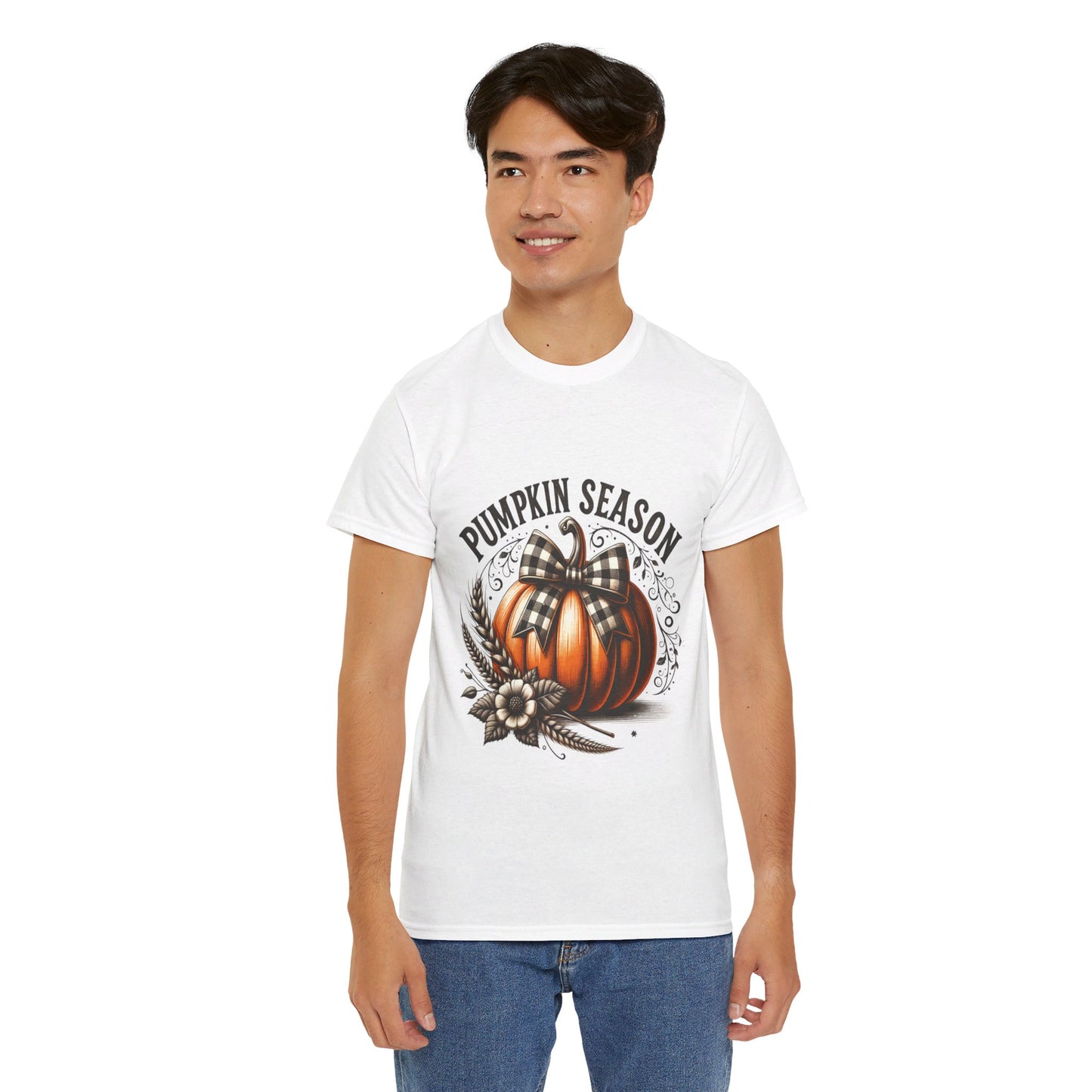 Pumpkin Season Unisex Heavy Cotton Tee