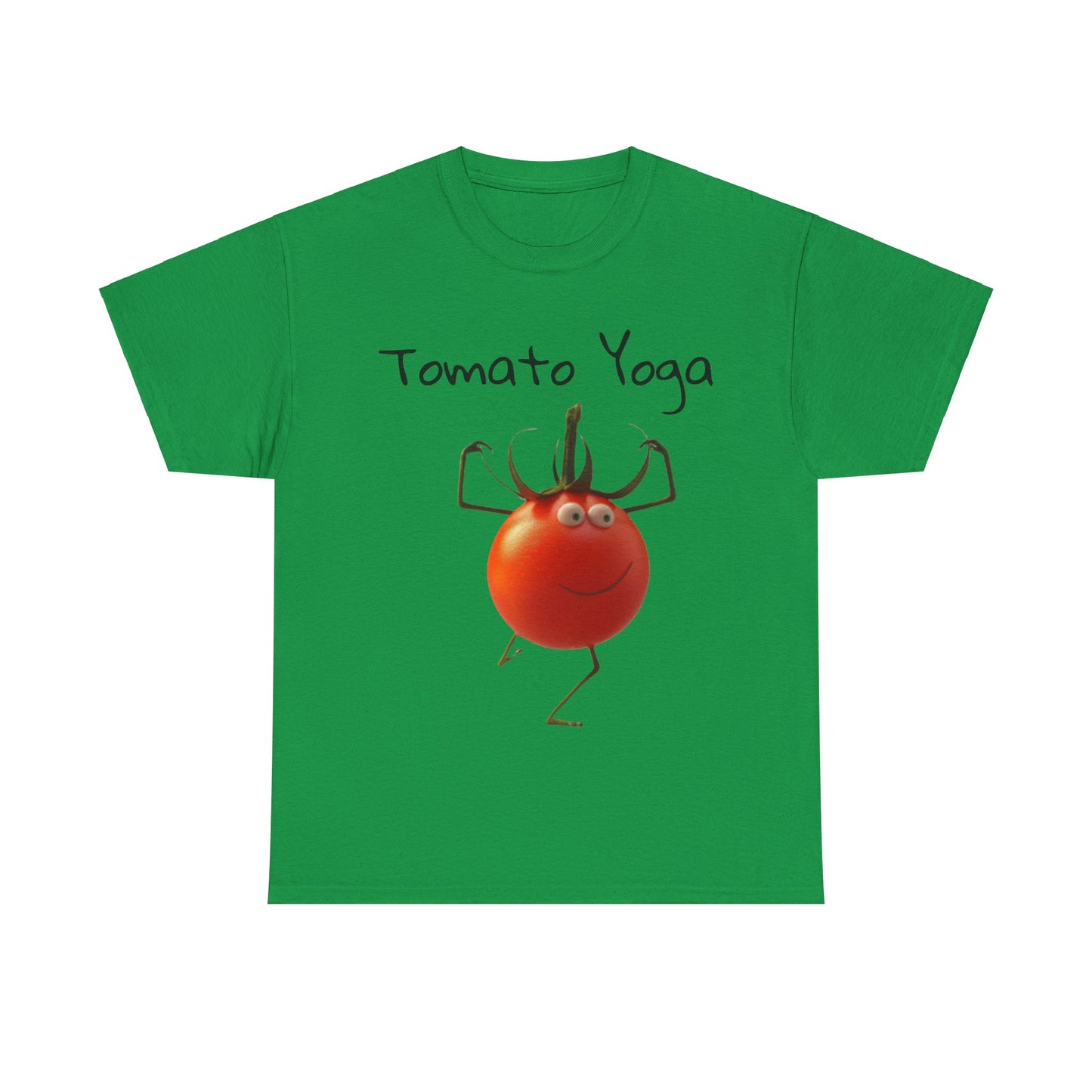 Tomato Yoga Unisex Heavy Cotton Tee