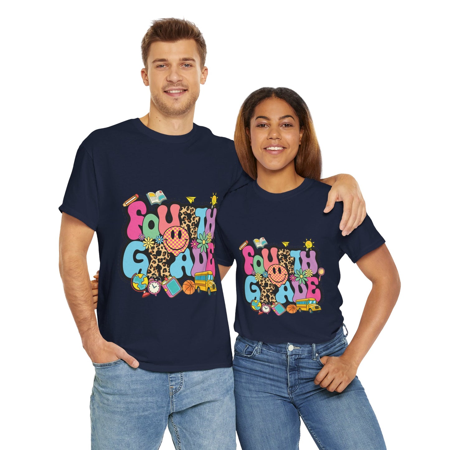 Fourth Grade Unisex Heavy Cotton Tee