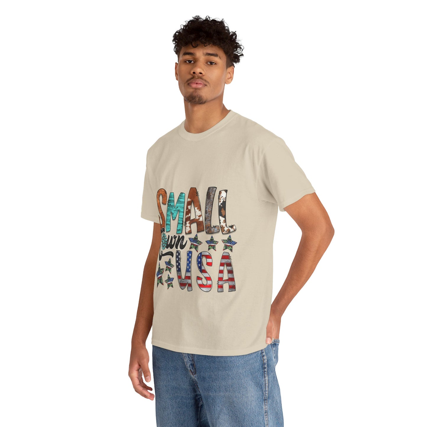 Small Town USA Unisex Heavy Cotton Tee