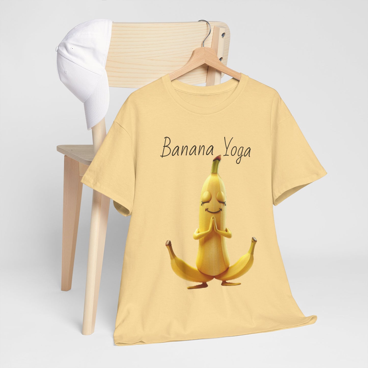 Banana Yoga Unisex Heavy Cotton Tee