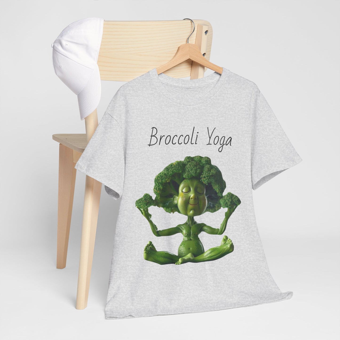 Broccoli Yoga Unisex Heavy Cotton Tee