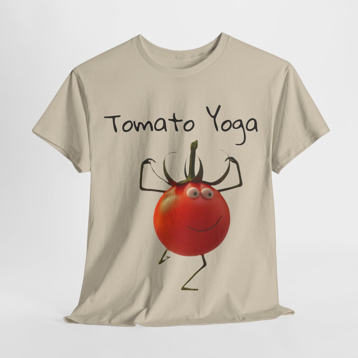 Tomato Yoga Unisex Heavy Cotton Tee