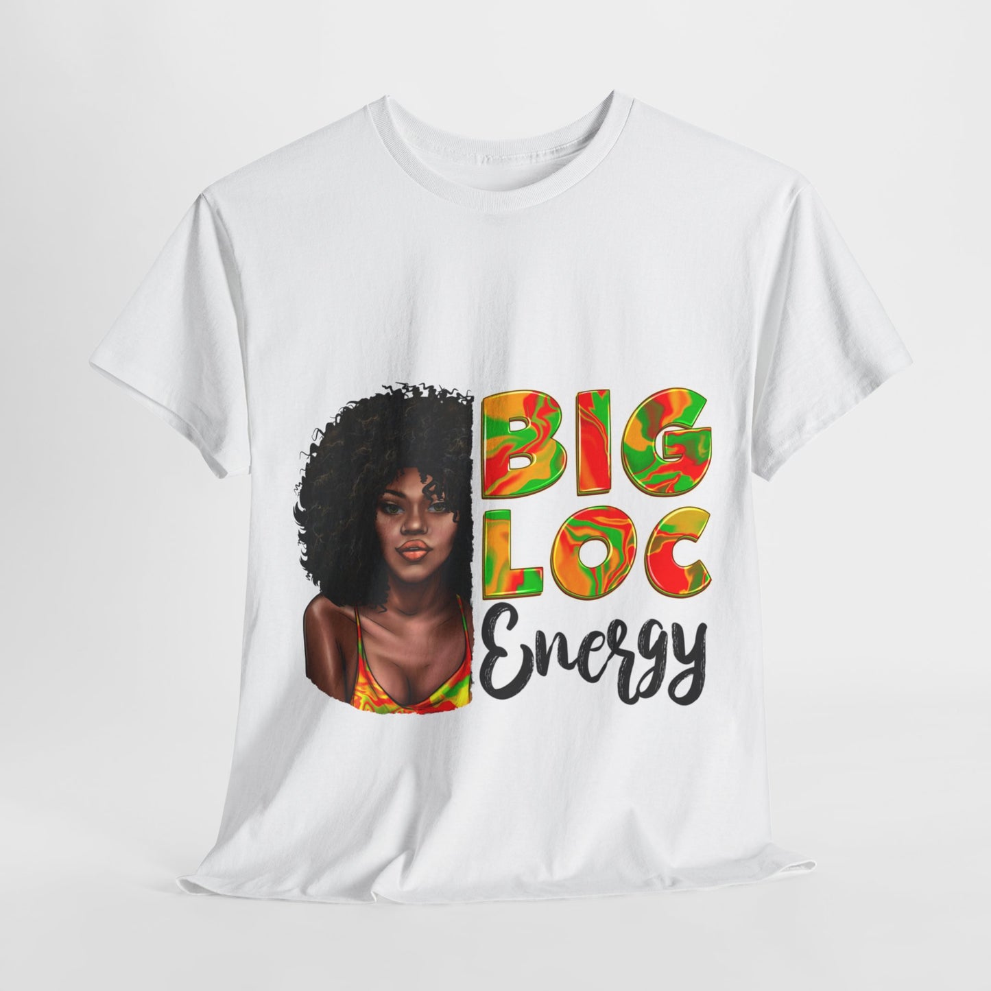 Big Loc Energy Unisex Heavy Cotton Tee