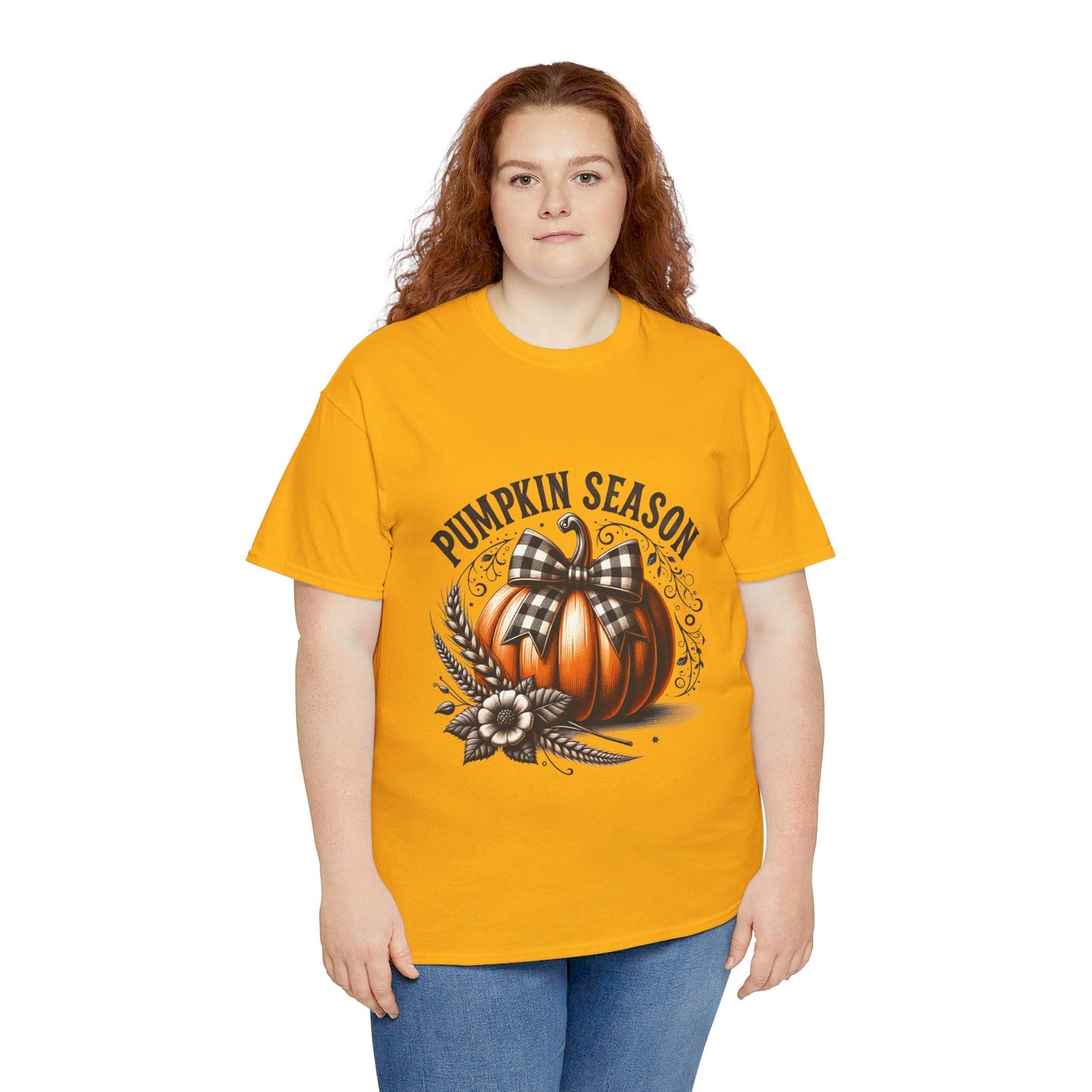 Pumpkin Season Unisex Heavy Cotton Tee