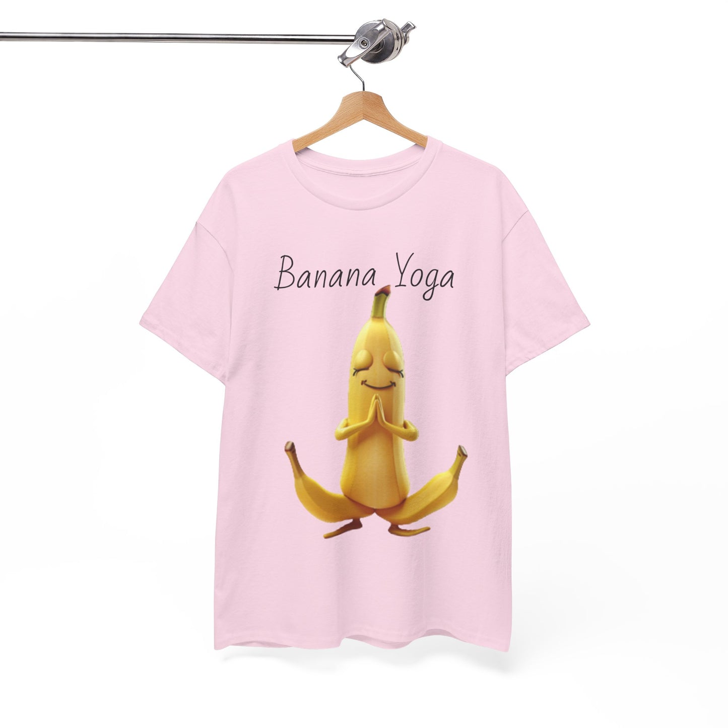 Banana Yoga Unisex Heavy Cotton Tee