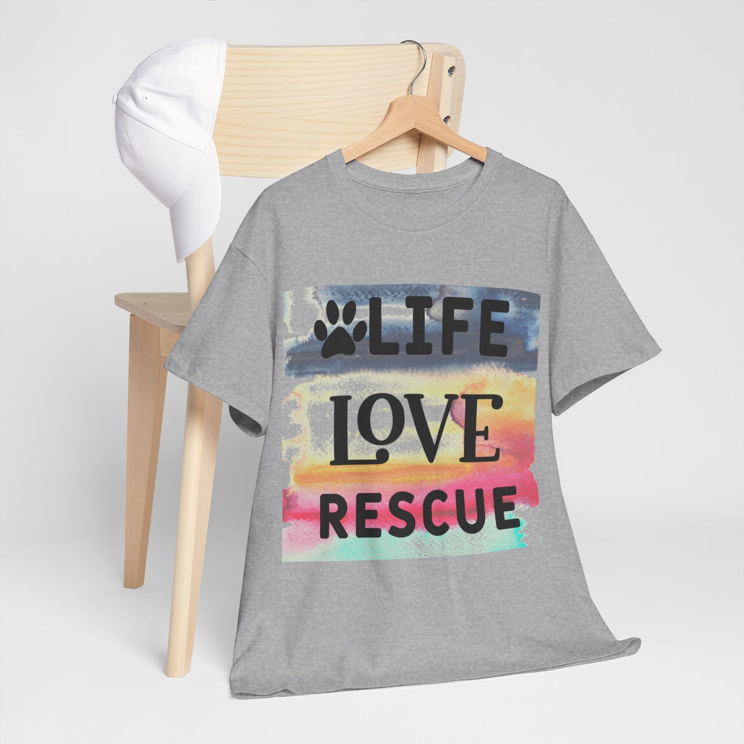 Life Love Rescue Unisex Heavy Cotton Tee